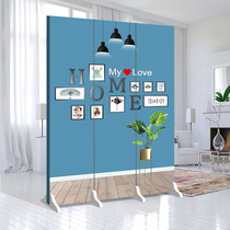 Nordic screen partition living room entrance simple modern bedroom office folding mobile net Red Wall European folding screen