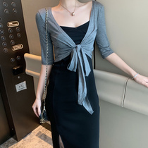 Strappy Cardigan Womens 2021 Summer New Modal Outside Wear Thin Slim Slim Shawl Sunscreen Coat