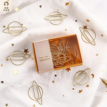 Paper clip Planet bird Rose Office supplies Bookmark paper clip ornament peripheral Little Prince series gift