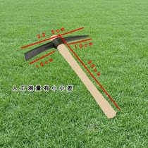 Pick axe outdoor pickaxe hiking pickaxe small pickaxe outdoor hoe Army pickaxe digging bamboo shoots root agricultural tools
