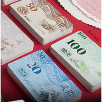 Mahjong chips cards chips coins Mahjong hall chess and card room special money for playing cards high-grade brand sets plastic tokens