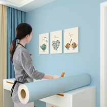 Wallpaper female dormitory bedroom 2021 new master bedroom refurbished wallpaper Nordic style girl ins self-adhesive paper
