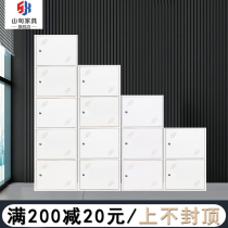 Office filing cabinet short cabinet iron sheet data Cabinet under table locker with lock staff locker locker locker cabinet