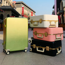 Kangaroo trolley case 20-inch female fresh Japanese style suitcase high-value skin pattern net red suitcase password boarding 26