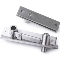 304 stainless steel 360-degree rotating shaft wooden door upper and lower hinged door shaft rotary shaft heaven and earth concealed invisible hinge set