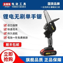 German rechargeable lithium electric chainsaw home mini electric saw with one-hand free petrol handheld logging saw orchard prune-saw