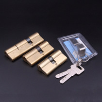 Security door lock core full copper lock core security door ab lock pure copper walking sun lock core door for home universal