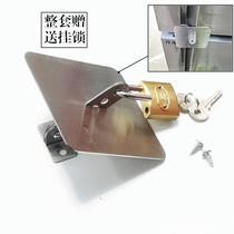 Commercial kitchen refrigerator accessories four door refrigerator lock open six refrigerator lock flat security door lock