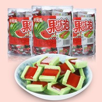 Jelly Watermelon Fruit Flavored Bubblegum Gummy Chewing Gum Childrens Snacks Gift