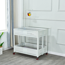Floss frame car promotion table display stand supermarket promotion car table clothing store dump truck foldable