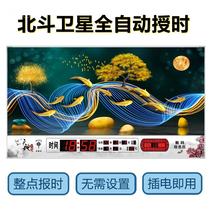 C ink screen electronic clock in 2022 new wifi large screen digital clock LED wall plug in