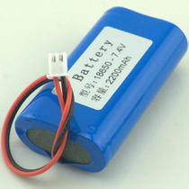 18650 lithium battery pack 7 4V8 4V2200mAh with protective plate electric media loudspeaker attendance machine Xiaomi