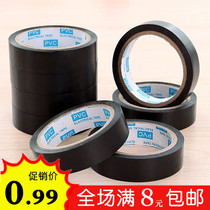 Black plastic electrical appliance insulation cloth flame retardant electrical wire tape PVC high temperature resistant waterproof fireproof tape