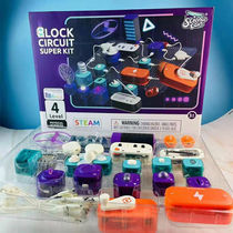 Scientific Cans Circuit Building Blocks Electronic Assembly Science Experimental Equipment Children Physical Electrics Experimental Suit Toys