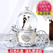 Wedding gift Crystal Ball Music Box Music Box Music box for children Christmas Valentines Day Valentines Day birthday gift girl