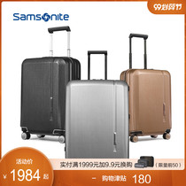 Samsonite/Samsonite fashion trolley case aircraft wheel suitcase boarding case suitcase 20/28 inch TQ9