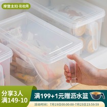Modern housewife home refrigerator storage box Drawer type frozen storage sealed box with handle Egg preservation box