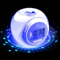 siton alarm clock silent student creative children bedroom bedside luminous electronic multi-function Music hour clock