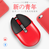 Tiger cat Rabbit Rabbit mouse Bluetooth Dual-mode wireless mouse mute rechargeable girl cute ai smart voice typing translation mouse for mobile phone ipad Apple notebook mac millet