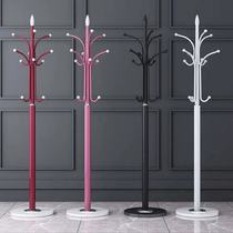 European clothes hanger coat rack floor hanging hanger bedroom clothes rack living room hanging hook bag marble base