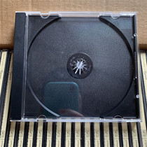 Imported European and American original box 1CD double dot black box 1 disc black Tray box two dot empty box disc box