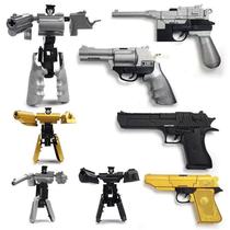 BKK superalloy deformed gun model robot children's educational pocket toy train high-speed rail model ornaments