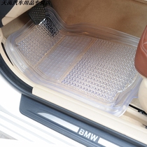 Car mats Universal easy-to-clean latex PVC surround car mats Waterproof non-slip transparent plastic Rubber silicone