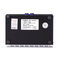 Lossless optical fiber HDMI coaxial professional audio two-in-one-out signal splitter input switcher output