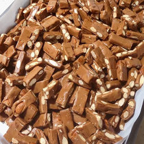 French toffee handmade sea salt almond toffee hard crispy caramel almond nut crisp sugar 220g