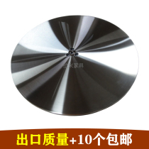 Stainless Steel Round Table Chassis Dining Table Foot Coffee Hall Metal Table Rack Bar Chair Base Gilded Table Leg Bar Feet H313