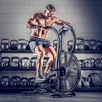 New CROSSFIT Fan Car Commercial Wind Resistance Cycling Gym Mute Dynamic Bike Fitness Equipment