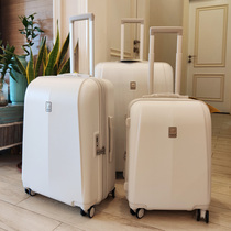 Japanese matte vintage suitcase female simple small fresh mute suitcase 20 inch lightweight fashion boarding box