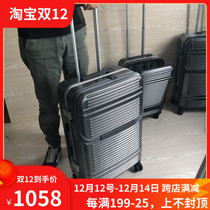 Japan imported high-end business password suitcase ultra-quiet men and women general business trip trolley case 20 inch boarding case