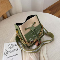 Upper New Package Womens Package 2021 new Korean version 100 lap chain single shoulder handbag fashion foreign gas inclined satchel bag