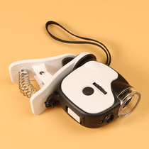 TH7004DB with mobile phone clip 55 times mini microscope with LED light UV banknote detector lamp