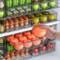 Xingyou kitchen refrigerator storage box drawer type fresh-keeping box refrigerator special food grade fruit and vegetable storage finishing