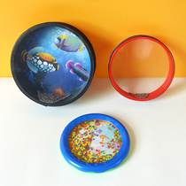 Orff musical instrument percussion instrument wave drum 8 inch sea drum iron sand wave drum wooden ocean drum sand drum