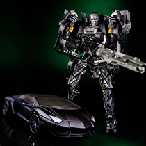 Cool change Bao Rambo confinement sports car Dark Version boy Manual deformation toy King Kong car robot model