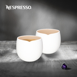 NESPRESSO Origin series of large coffee cups set contains 2 180ml ceramic coffee cups