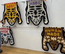 20AW Human Made Tiger Rug Large限定经典老虎图案居家地毯