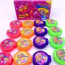 Handsome guy cut and roll Bubblegum childrens nostalgic chewing gum Fruit flavor Strawberry grape orange apple fun boxed