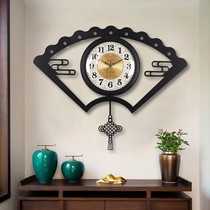 New Chinese sector Living room hanging bell metal Home Classical timepieces China Wind minimis Atmospheric hanging table European-style clock