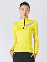 New outdoor fleece quick-drying clothes female 2021 autumn winter plus velvet padded stand collar sports running sweater mountaineering suit