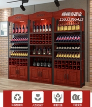 Storage rack Shopping mall storage wine rack Wine cabinet Restaurant dedicated wine rack Winery floor cabinet Supermarket liquor rack shelf