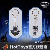 Hot Toys Batman Returns Batman Catwoman Mini Doll Keychain