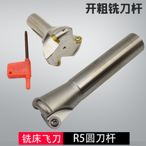Turret milling machine open coarse surface milling cutter disc R5 knife to make C20-30-110 30R5 50 80R5 round nose knife lever