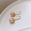 Baroque Pearl Earrings 2020 new fashion temperament long earrings for women high sense personalized design ear accessories