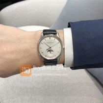 buy香港 积家大师系列手表 Jaeger-LeCoultre月相男表 Q1368420