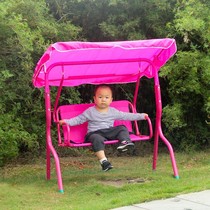 Childrens double swing chair outdoor indoor park chair rocking chair hanging chair special sale