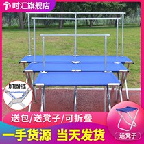 Night Market hem-stall folding shelving stall table Pushstall Stall Stall Folding Table Portable stands for shelf